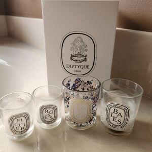 Diptyque used candles with box